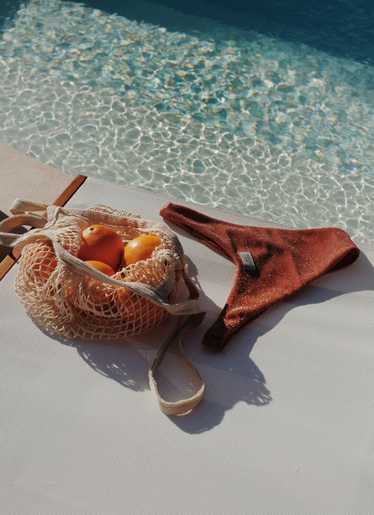 OCEAN GLOW AMBER BIKINI BOTTOM