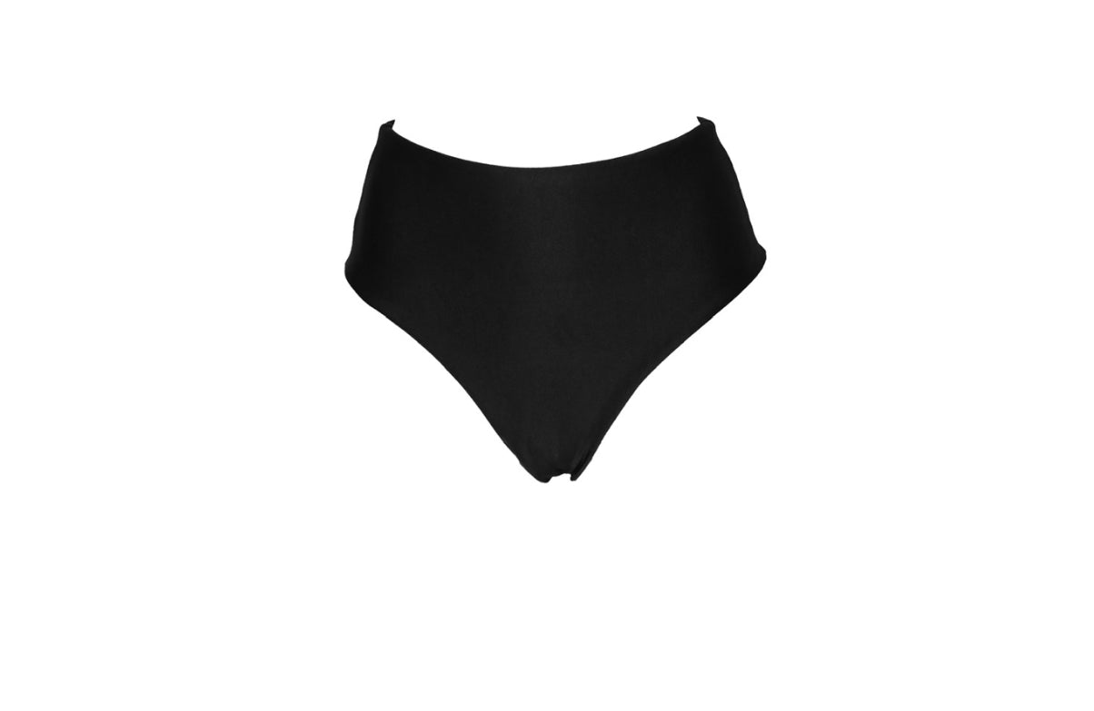 DAILY SUN BLACK HIGH WAIST BOTTOM