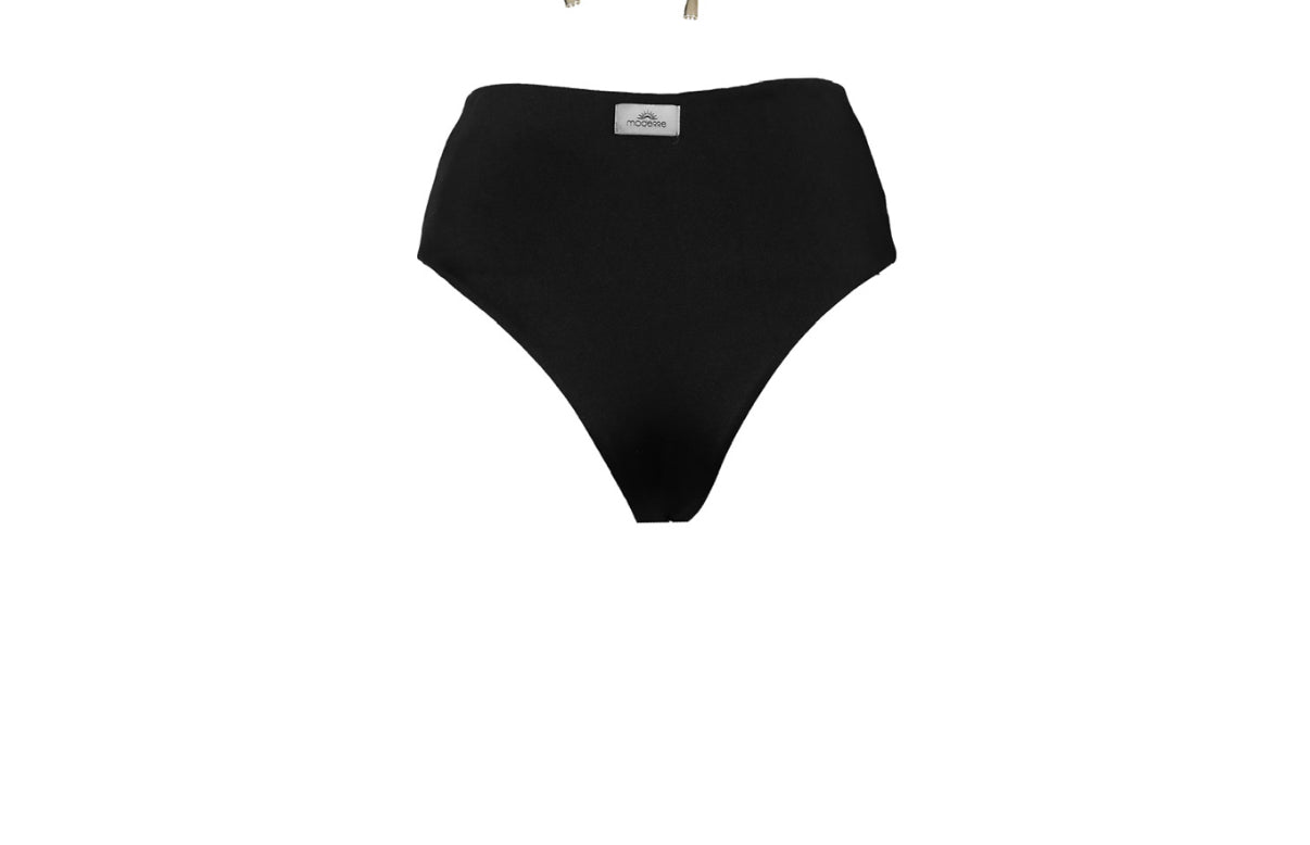 DAILY SUN BLACK HIGH WAIST BOTTOM