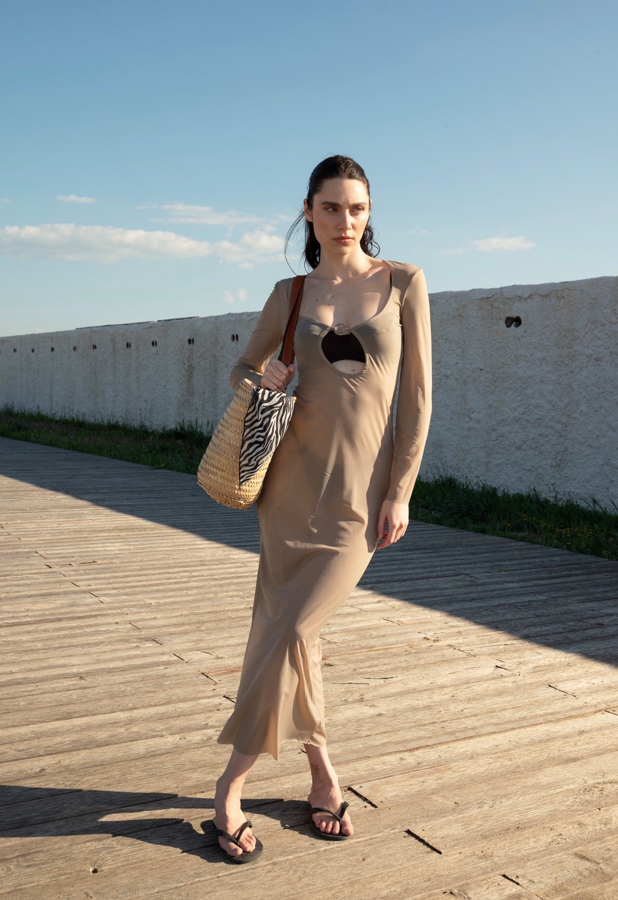 LONG RING DRESS